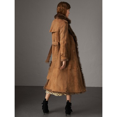 burberry a line trench coat