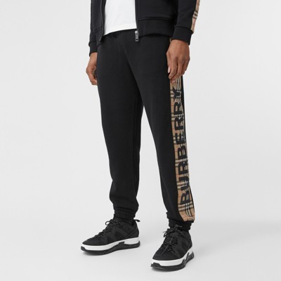 burberry print trousers mens