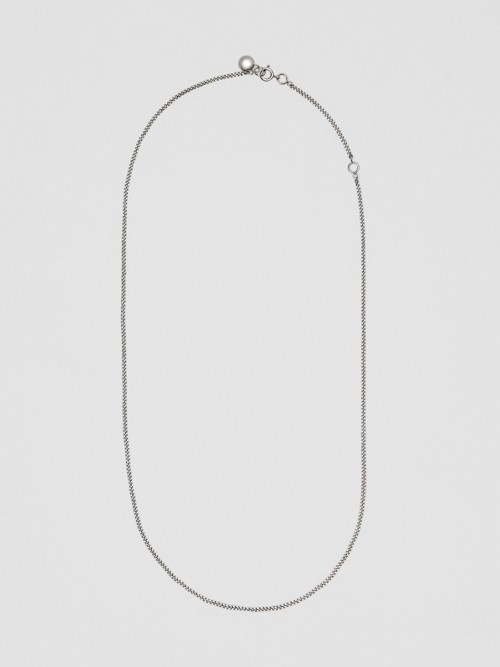 Burberry Palladium-plated Chain Necklace In Palladio