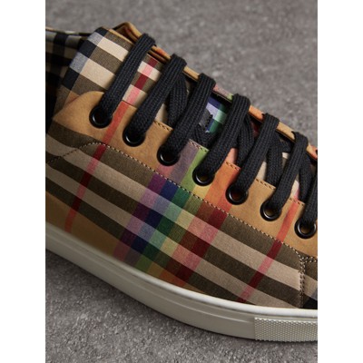 burberry rainbow sneaker