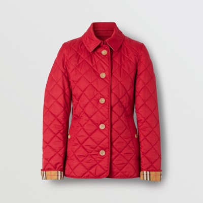 women's clothing burberry quilted jacket