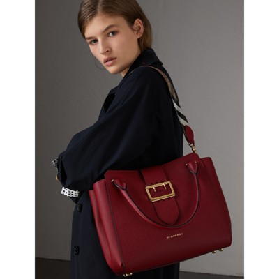 burberry buckle tote