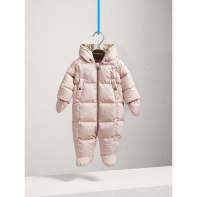 burberry snowsuit baby