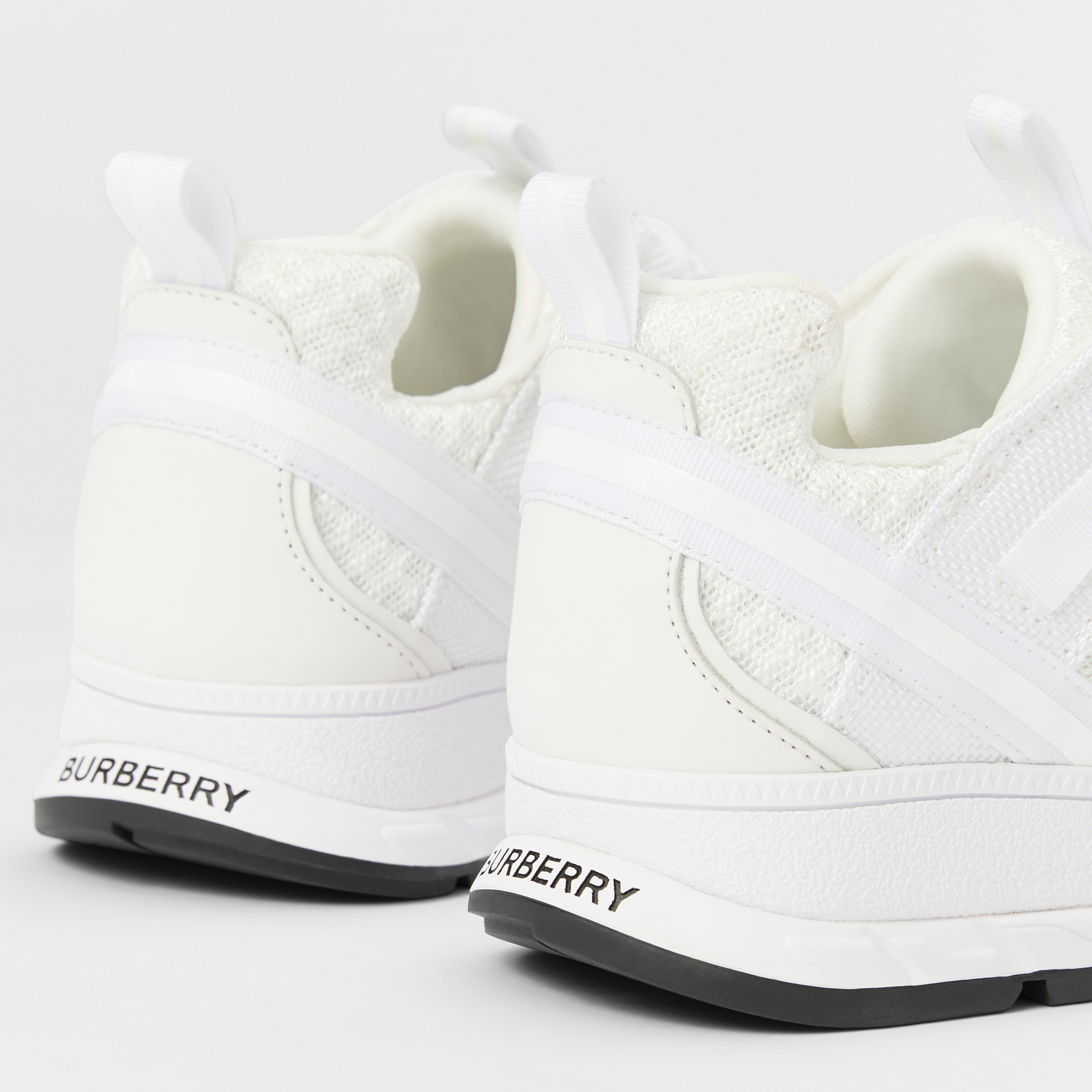 mesh and nubuck union sneakers