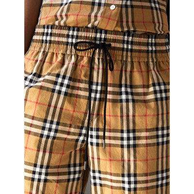 burberry shorts womens