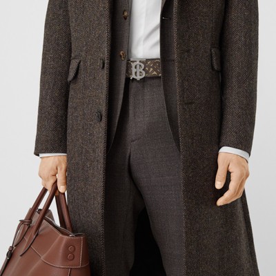 burberry bridle leather belt