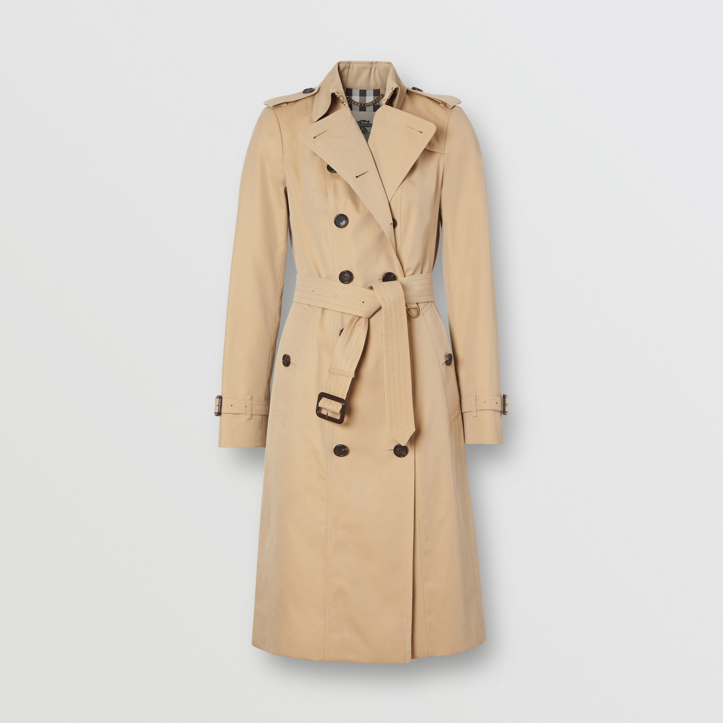 The Sandringham – Extra-long Trench Coat in Honey - Women | Burberry ...