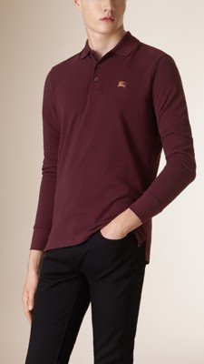 Cotton Jersey Double Dyed Polo Shirt
