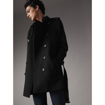 burberry wool trench coat mens