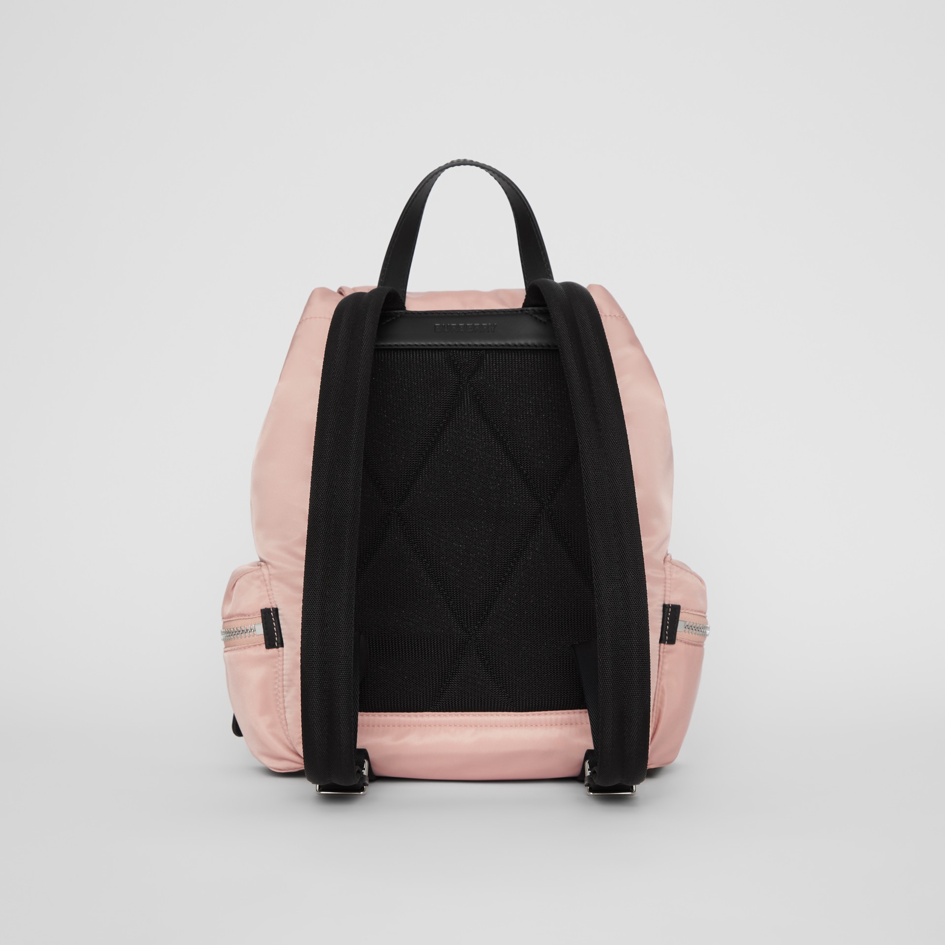 the medium rucksack in logo print econyl