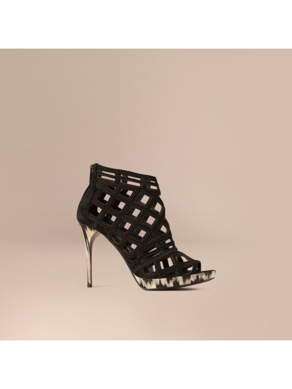 bottine burberry femme