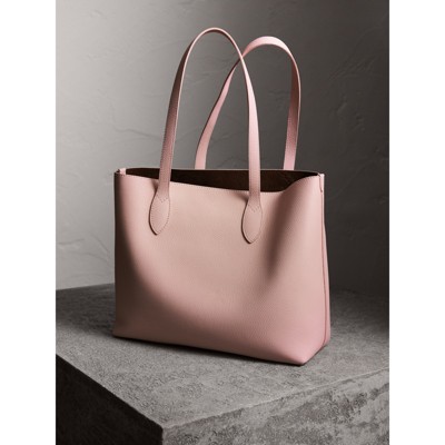 burberry large embossed leather tote