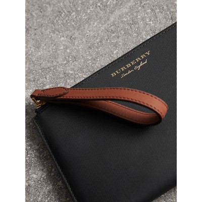 burberry orange wallet