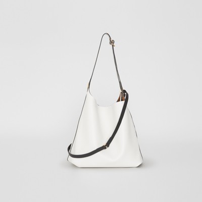 burberry the leather grommet detail backpack