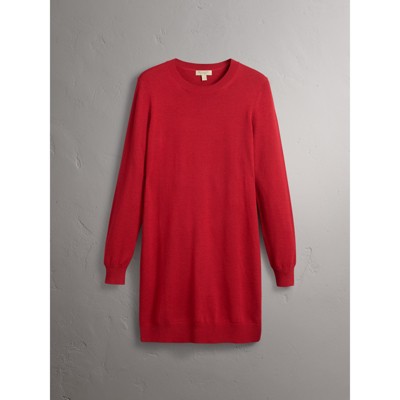 burberry sweater red