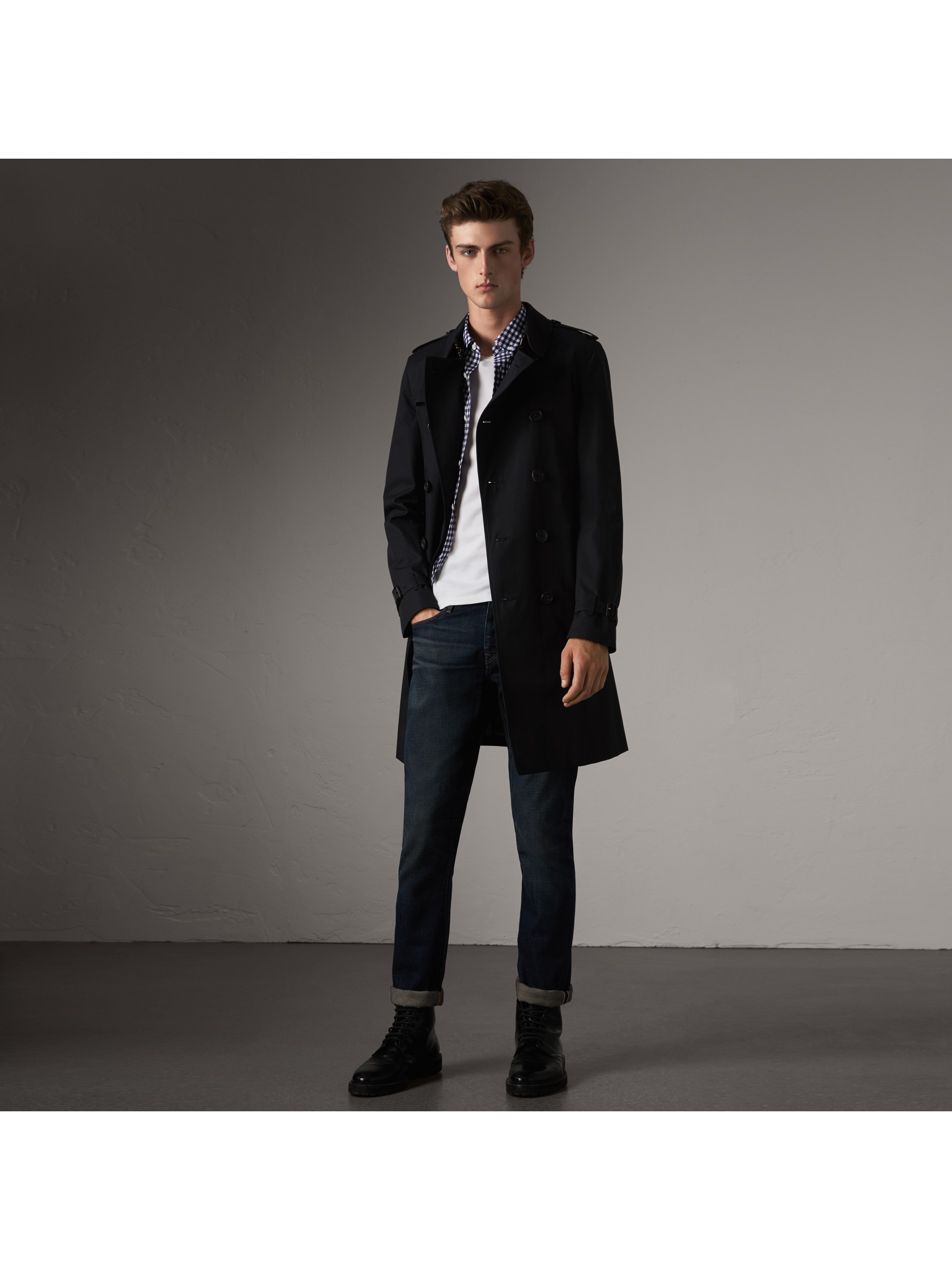 切尔西版型 - 长款 trench 风衣