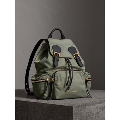 burberry backpack grey