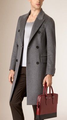 Cashmere Wool Blend Topcoat