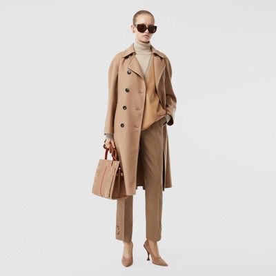 Double-faced Cashmere Trench Coat in 