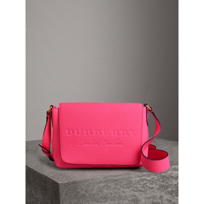 Neon pink crossbody outlet bag