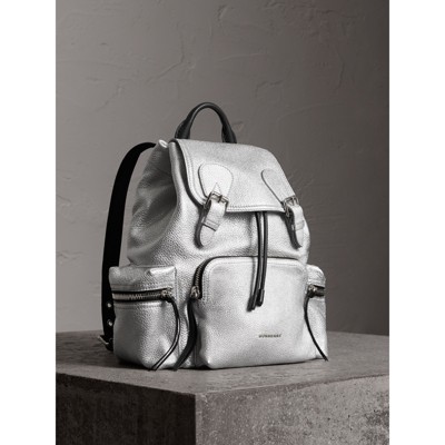 burberry bags silver