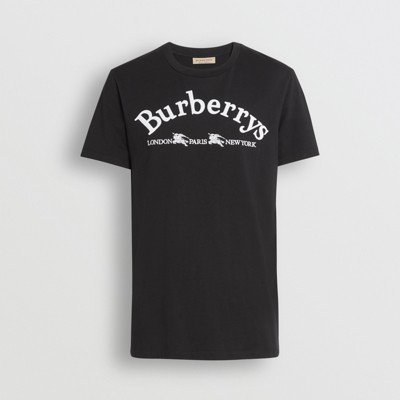 black burberry t shirt