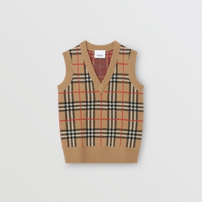 burberry sweater vest
