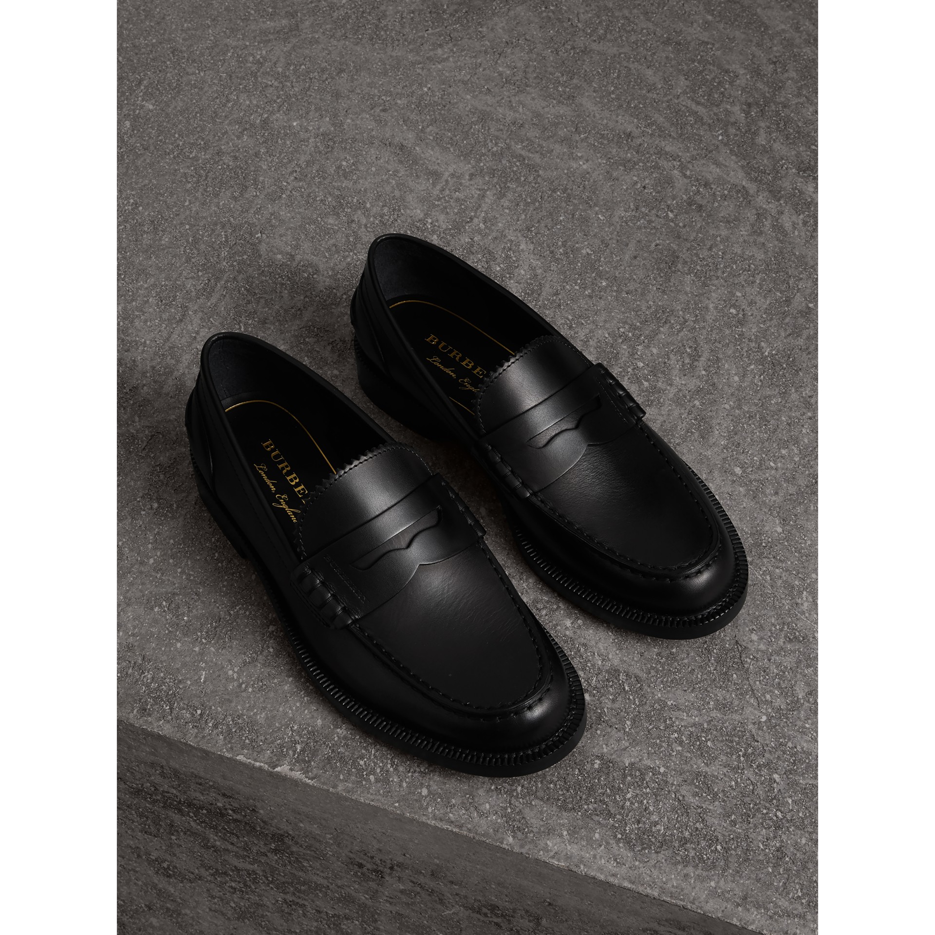 burberry loafers womens
