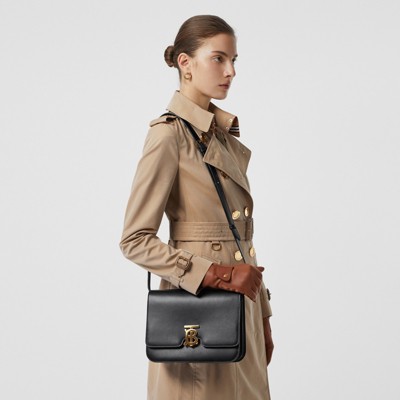 burberry small leather tb bag