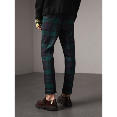 mens burberry trousers