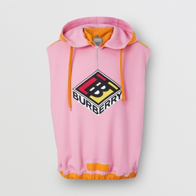 burberry hoodie pink