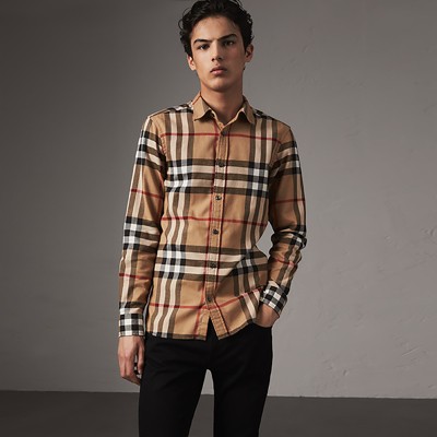 burberry shirt check