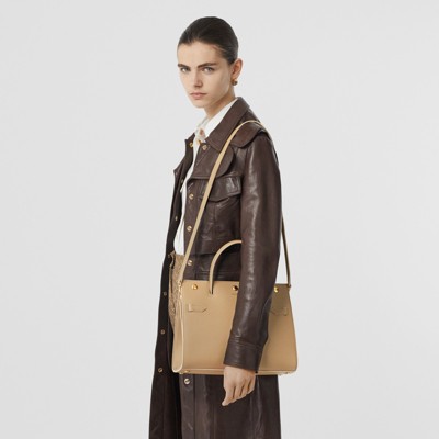 burberry the small leather bucket bag