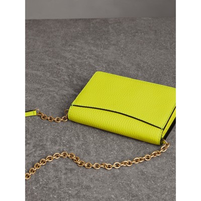 burberry yellow wallet