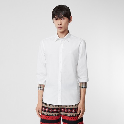 burberry shorts and shirt