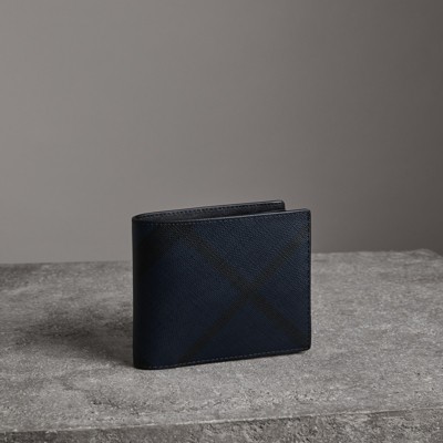 burberry smoked check wallet