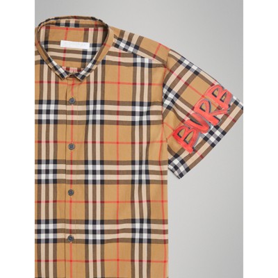 burberry shirt graffiti