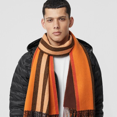 cashmere orange scarf