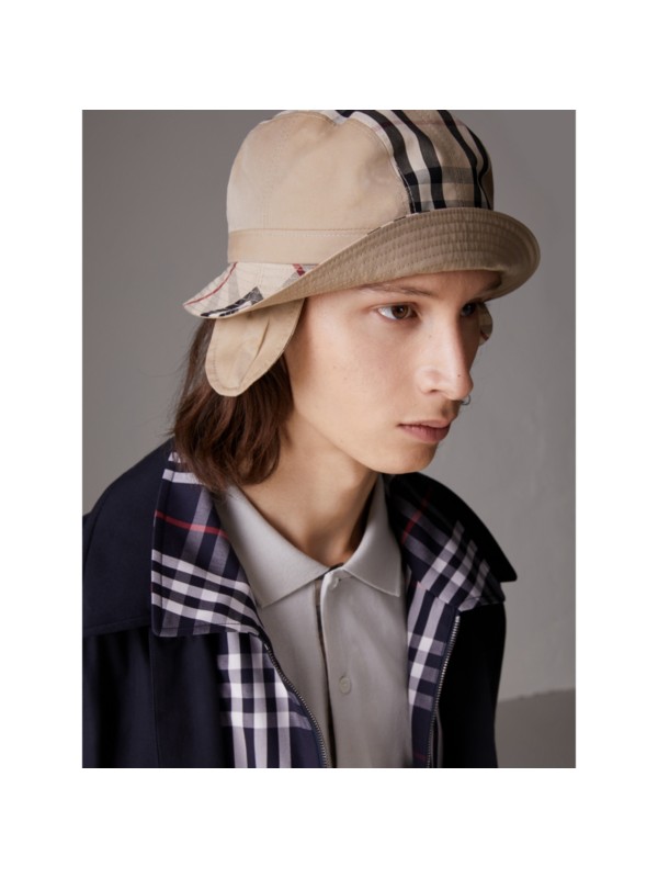 Gosha x Burberry Bucket Hat in Honey - Men | Burberry United States