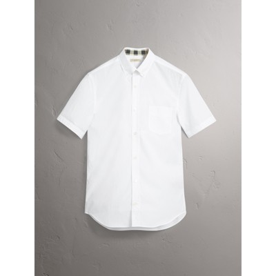 short sleeve burberry shirt