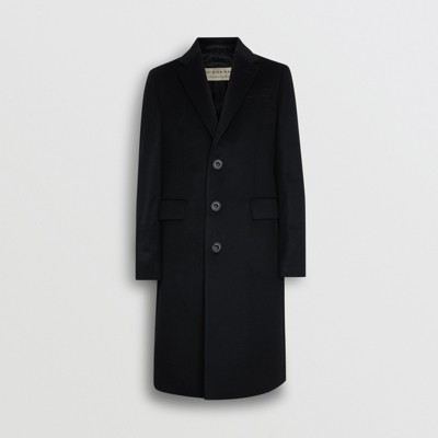 burberry black and white coat