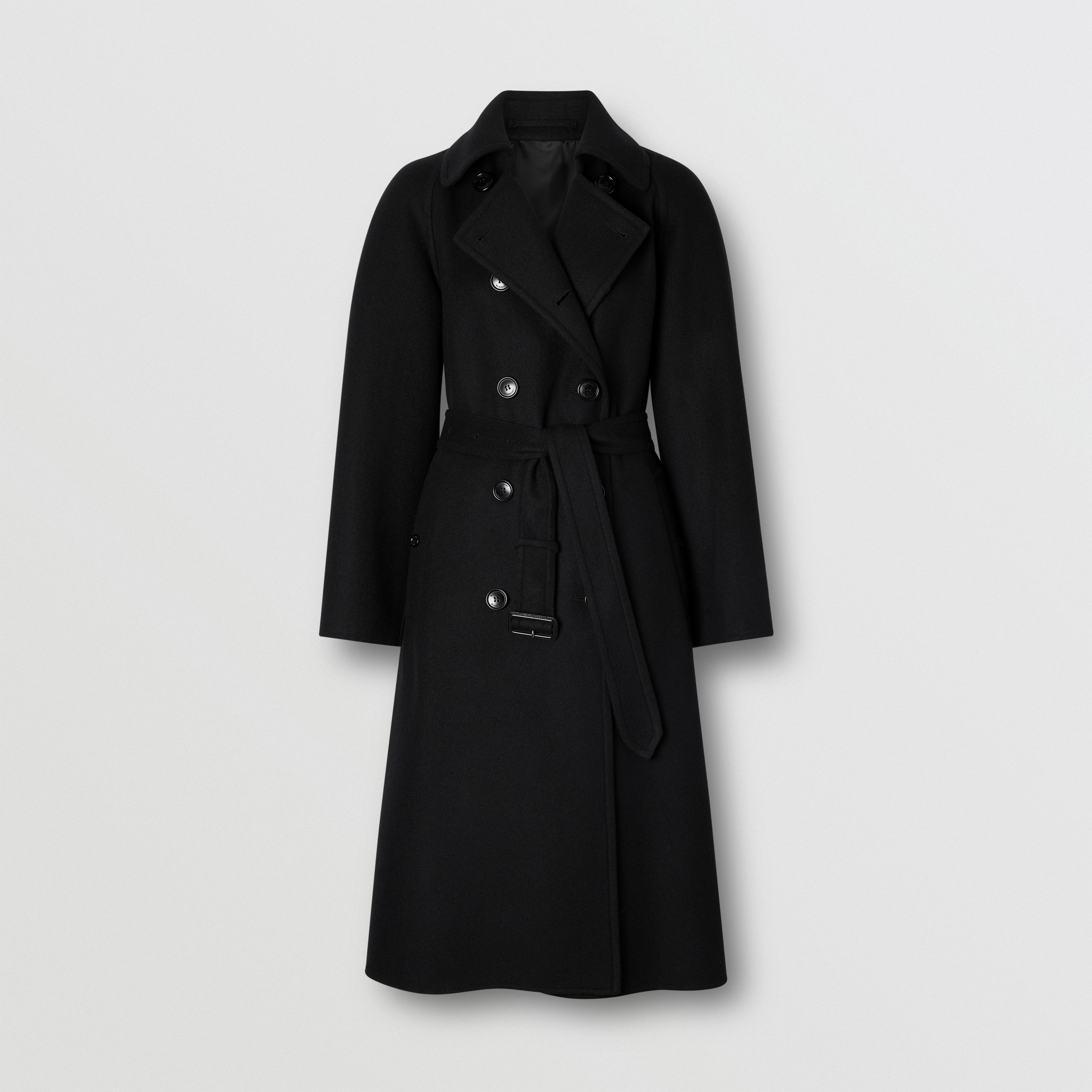 Double-faced Cashmere Trench Coat in Black - Women | Burberry United States