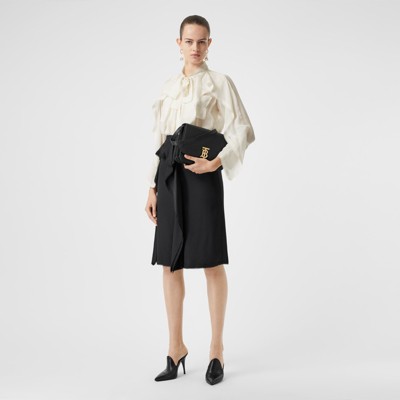 burberry chiffon dress