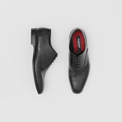 Leather Oxford Shoes in Black - Men 