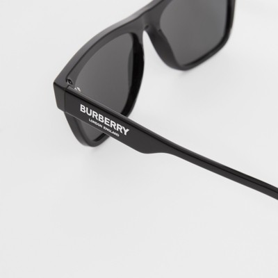 Square Frame Sunglasses in Black - Men 