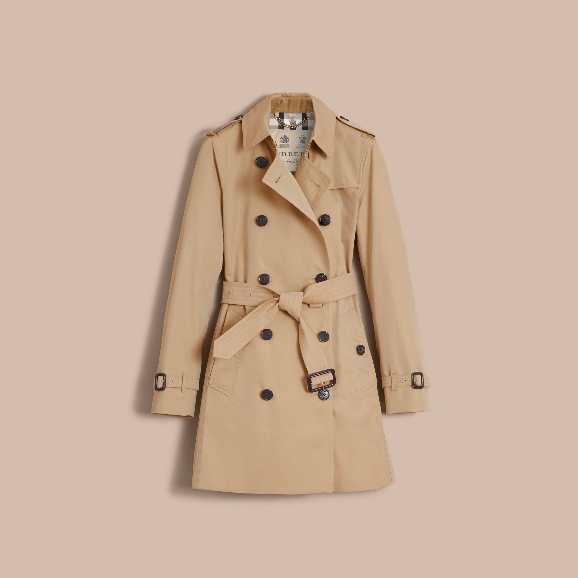 The Cly Rise Of Trench Coat History Smithsonian The Kensington Mid Length Heritage Trench Coat Honey Gallery Image 6