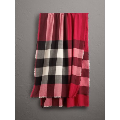 burberry pink cashmere scarf