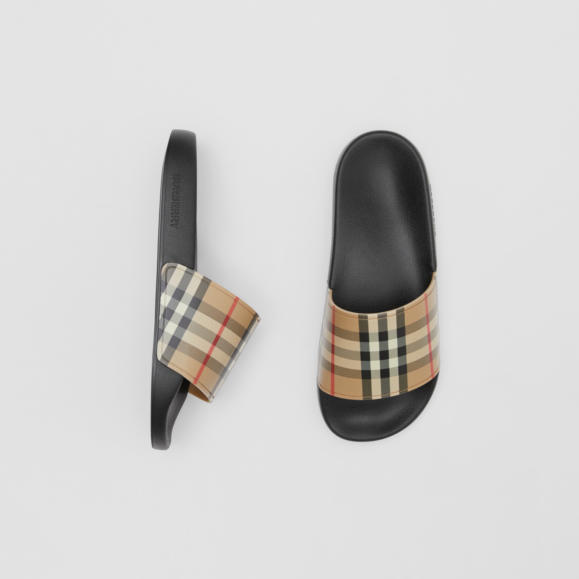 burberry slides on sale