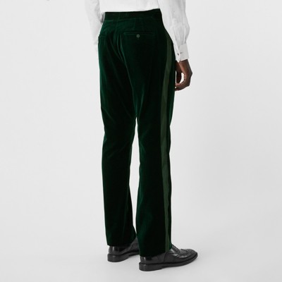 burberry green pants