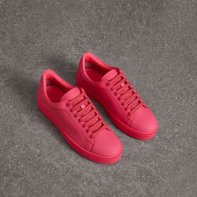 burberry sneakers red